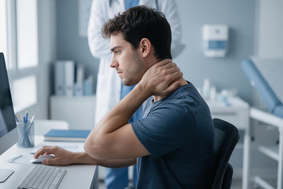 Dor cervical — imagem ilustrativa